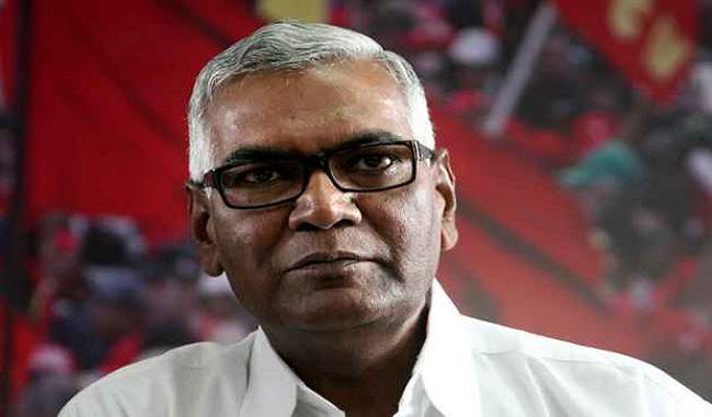 cpi-leader-raja-requests-jmm-chief-soren-to-include-party-in-proposed-mahagathbandhan