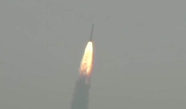 successful-launch-of-pslvc45-carrying-emisat-and-28-foreign-satellites-of-india