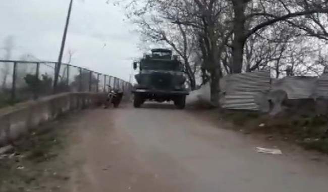 two-militants-killed-in-jammu-kashmir-in-an-encounter-with-security-forces