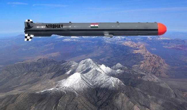 successful-test-of-fearless-cruise-missile-in-odisha