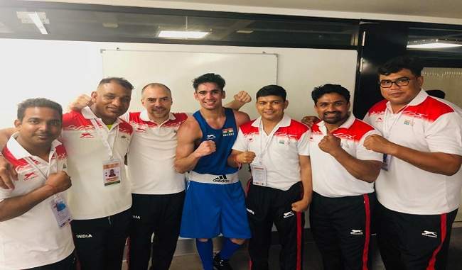 indian-boxers-make-a-dominant-start-on-the-opening-day-of-asian-boxing-championships-2019