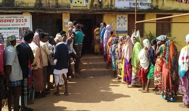 polling-ends-in-chhattisgarhs-bastar-57-percent-of-the-votes