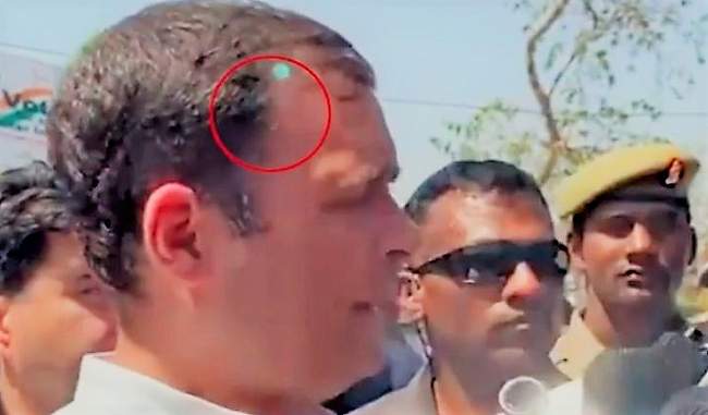 no-security-threat-laser-aimed-at-rahul-gandhi-was-mobile-light-says-hmo