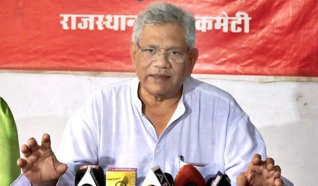 modi-government-presented-the-example-of-the-biggest-alliance-with-rich-friends-yechury