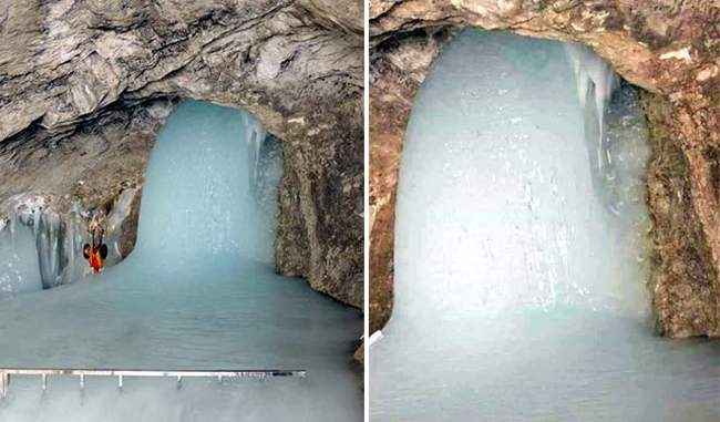 devotees-claim-of-visiting-amarnath-cave-before-official-yatra-begins