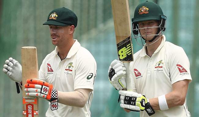 smith-and-warner-prepare-to-play-on-behalf-of-australian-team