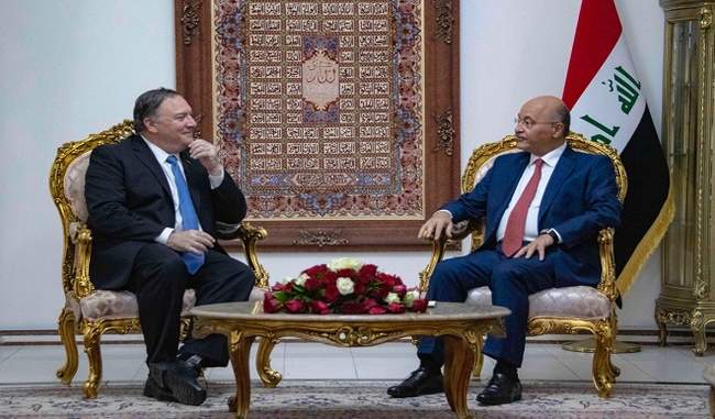us-secretary-of-state-mike-pompeo-unexpectedly-arrived-on-iraq-visit