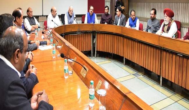 nda-leaders-meeting-today-after-exit-poll