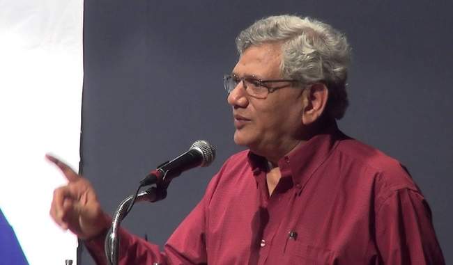 unhappy-with-ec-s-decision-on-the-issue-of-vvpat-yechury-said--the-affected-candidate-will-be-forced-to-take-away