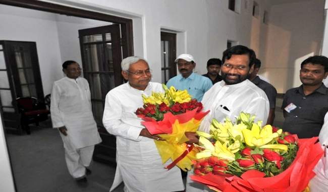 everything-is-fine-in-nda-in-bihar-nitish-is-our-leader-says-paswan