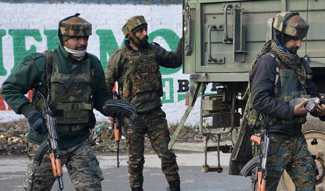 security-forces-get-big-success-four-terrorists-pile-up-in-pulwama