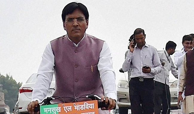 mandaviya-request-from-new-mps-said-parliament-arrived-by-bicycle