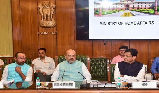 home-minister-amit-shah-meeting-with-the-top-ministers-of-the-central-government