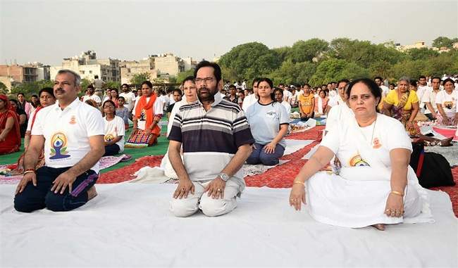 yoga-has-become-the-indian-health-of-the-whole-world-naqvi-says