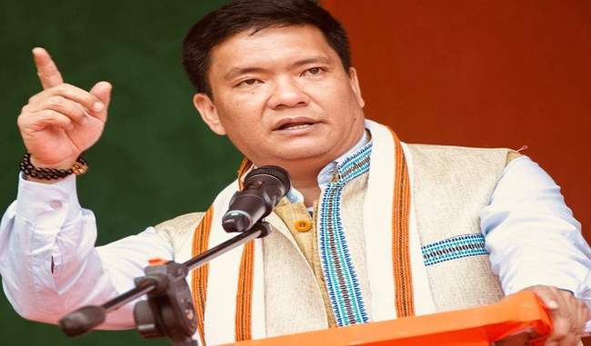the-main-priority-of-the-government-is-to-strengthen-the-law-and-order-pema-khandu