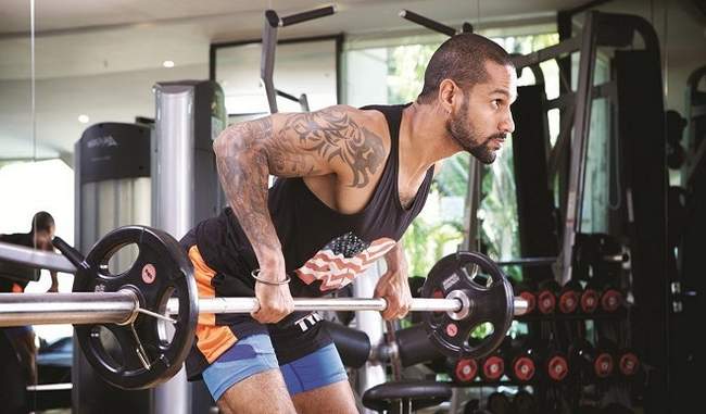 recovering-dhawan-hits-the-gym
