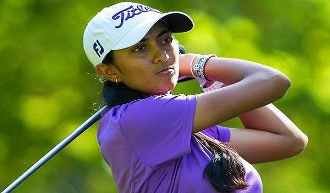 aditi-ashok-68-made-the-card-jointly-tied-18th-in-arcansas-championship