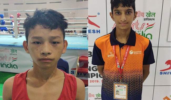 delhi-karan-vats-arunachal-tyson-shine-on-day-1-of-sub-junior-boys-boxing-national