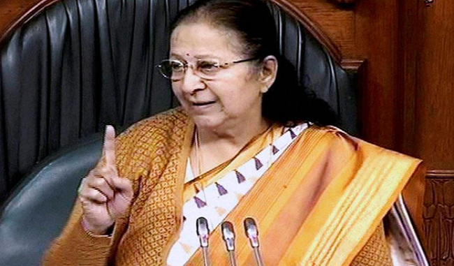 azam-khan-himself-thinks-that-he-is-fit-to-be-called-a-member-of-parliament-says-sumitra-mahajan