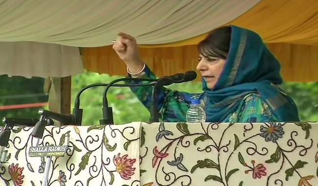 mehbooba-mufti-s-warning-said-tampering-with-35-a-is-equal-to-putting-gunpowder-hand