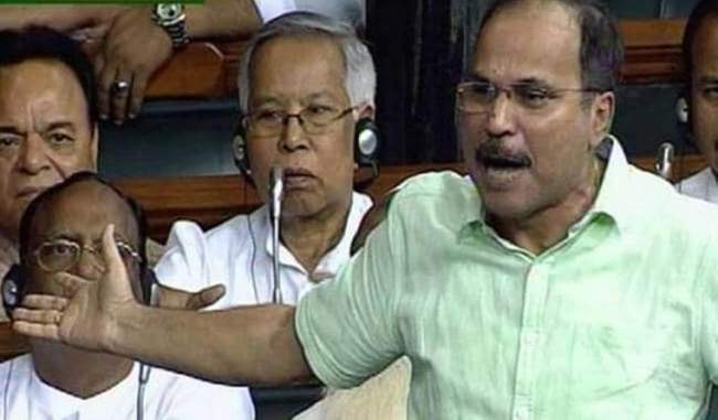 adhir-ranjan-complained-to-speaker-about-not-calling-direction-committee-meeting-in-bengal