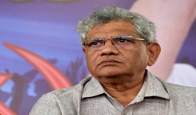 bjp-is-promoting-violence-of-the-community-says-yechury
