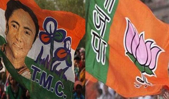 bjp-trinamool-activists-clash-in-bengal-five-wounded