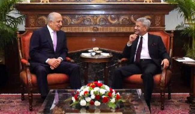 us-envoy-to-afghanistan-zalmay-khalilzad-briefs-jaishankar-on-afghan-peace-process