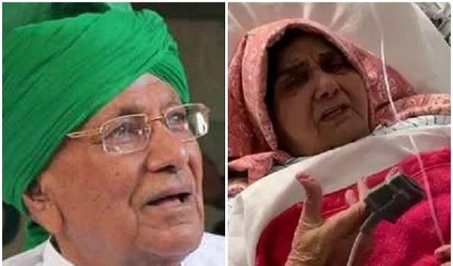 former-haryana-chief-minister-om-prakash-chautala-s-wife-dies