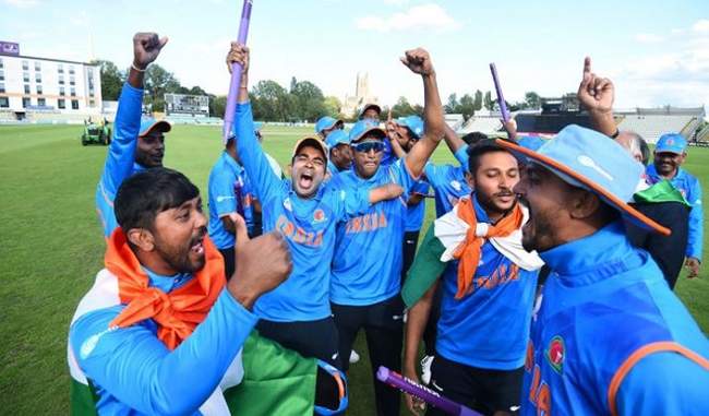 india-defeat-england-by-36-runs-in-final-to-clinch-physical-disability-world-cricket-series-2019