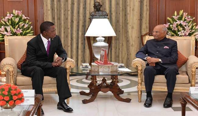 india-is-committed-to-increase-cooperation-with-zambia-president-kovind