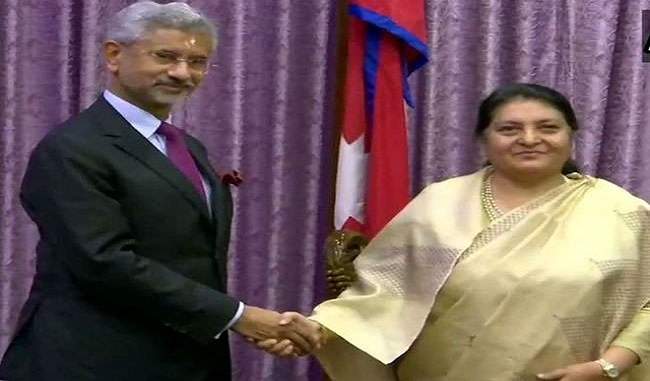 jaishankar-met-nepal-s-president-bidyadevi-also-had-meaningful-discussion-with-the-foreign-minister