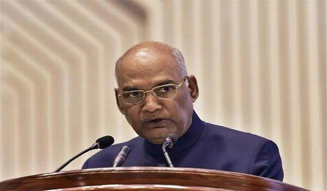 president-kovind-issued-an-order-for-the-provision-of-implementation-of-constitution-of-india-in-jammu
