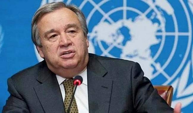 un-chief-said-indo-pak-dialogue-is-most-necessary-for-resolution-of-kashmir-issue