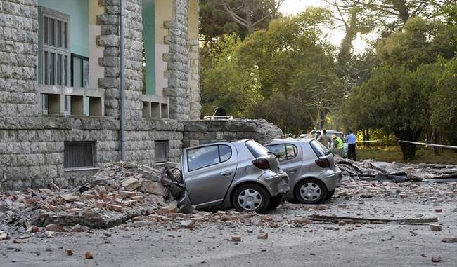 अल्बानिया में जोरदार भूकंप के झटके, बिजली गुल और कई इमारतें क्षतिग्रस्त