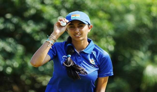 फ्रेंच ओपन गोल्फ में अदिति शीर्ष भारतीय, हासिल किया 26वां स्थान