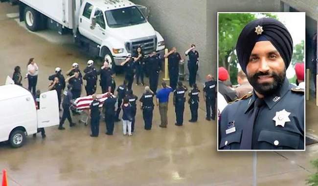 ह्यूस्टन में मारे गए सिख पुलिस अधिकारी का 2 अक्टूबर को होगा अंतिम संस्कार