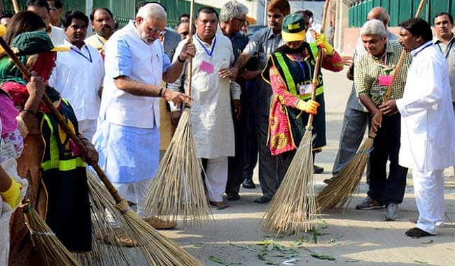 स्वच्छ भारत अभियान के जरिए गांधी जी के सपने को PM मोदी ने किया साकार