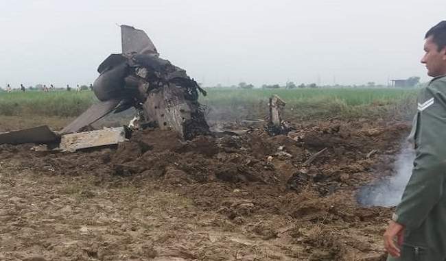 MP के ग्वालियर में लड़ाकू विमान मिग-21 दुर्घटनाग्रस्त, दोनों पायलट सुरक्षित