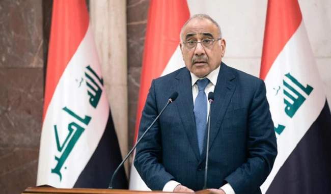 iraq-s-prime-minister-said-withdrawal-of-us-troops-is-the-only-solution-to-the-current-crisis