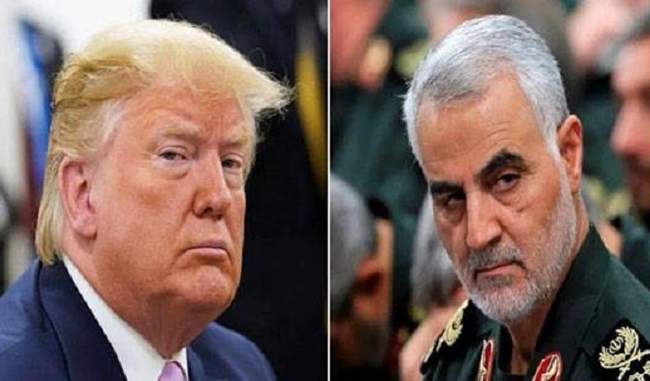 Sulaimani was the target of four US embassies Trump claimed
