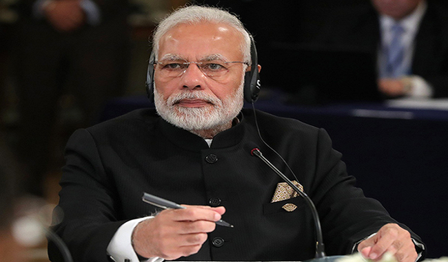 भारत तेजी से विकसित हो रहा है, निहित स्वार्थो के चलते फैल रही है अशांति: प्रधानमंत्री मोदी