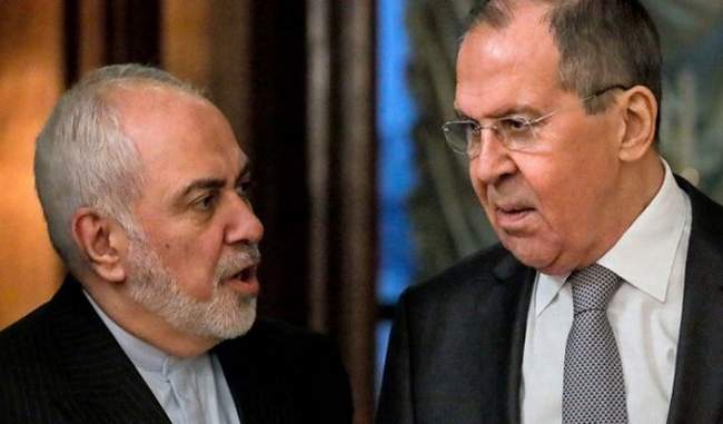 jawad-zarif-meets-his-russian-counterpart-lavrov-discusses-situation-arising-in-gulf