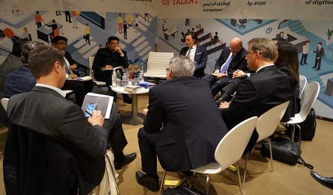 पीयूष गोयल ने दक्षिण कोरिया के व्यापार मंत्री, उद्योगपतियों के साथ की बैठक