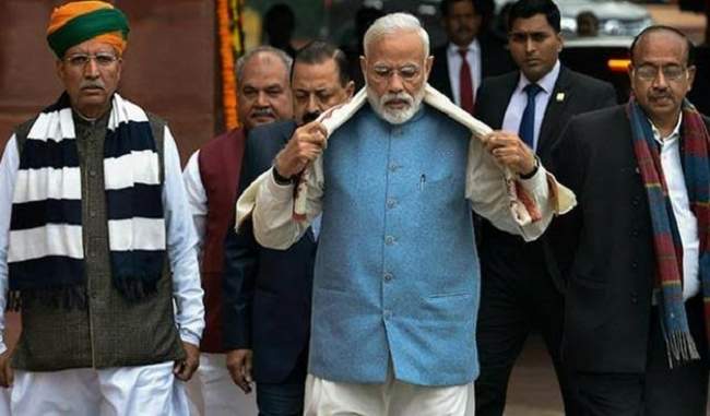 prime-minister-modi-hoped-to-have-a-good-discussion-on-economy-issues-in-the-budget-session