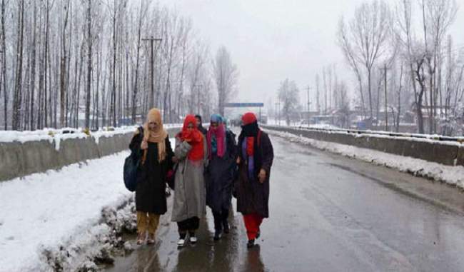 possibility-of-rain-and-snowfall-in-kashmir