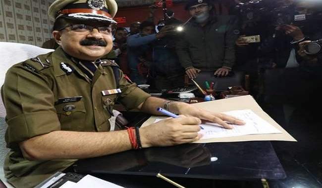 lucknow-first-police-commissioner-sujit-pandey-takes-charge