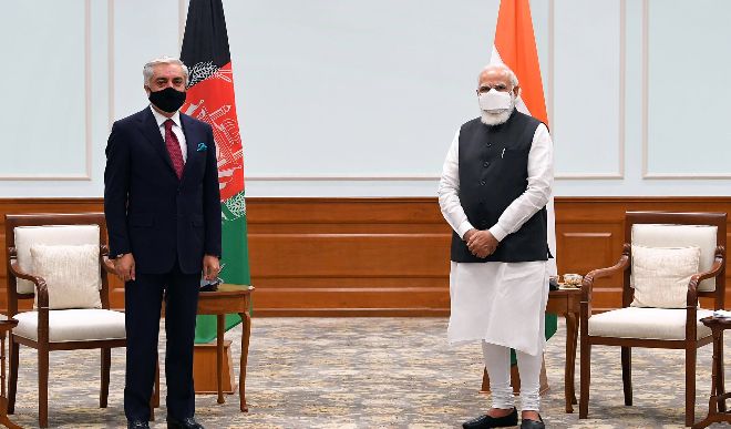 PM Modi meets Abdullah Abdullah