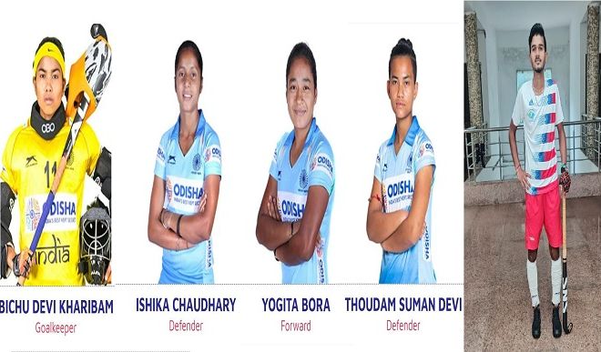 Five players of Madhya Pradesh Hockey Academy