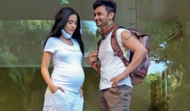 vivah actress Amrita Rao is pregnant Baby bump photo is getting viral